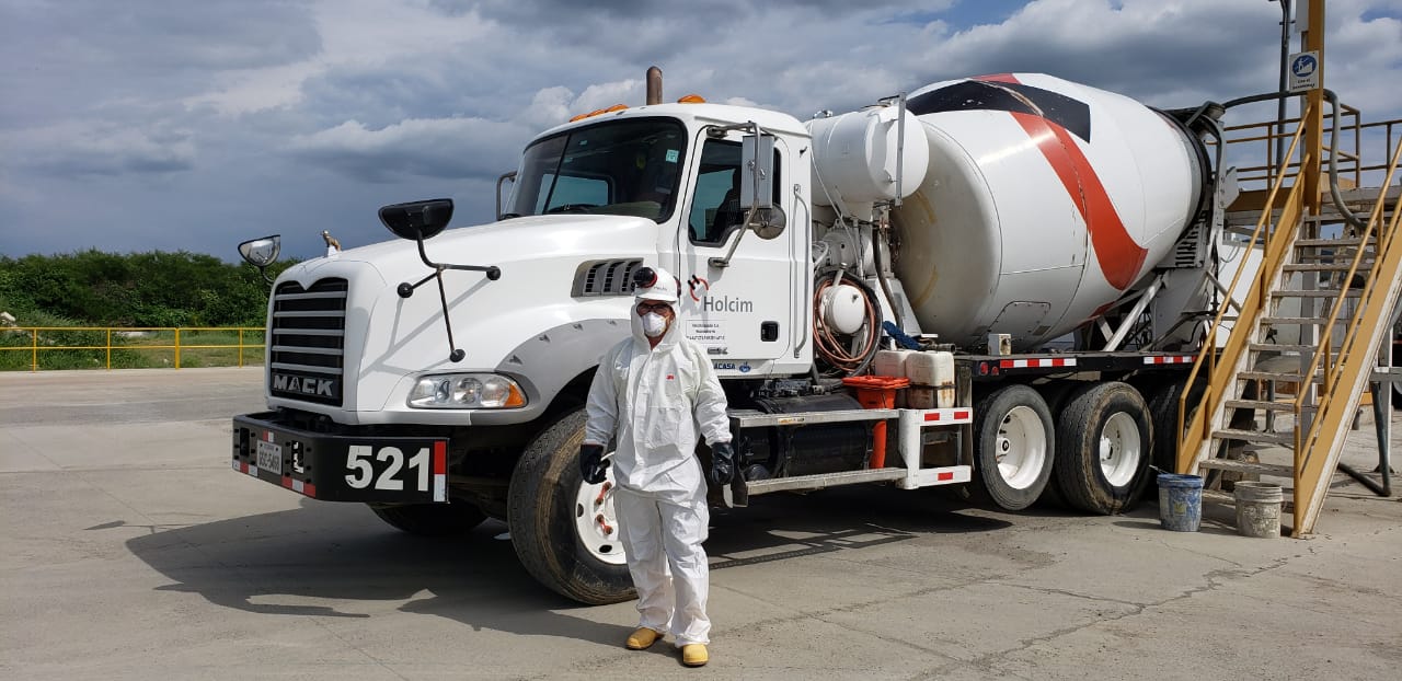 desinfección-mixers-holcim desinfección-mixers-holcim
