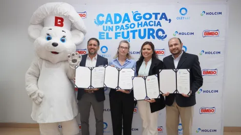 bimbo holcim entrega de premio