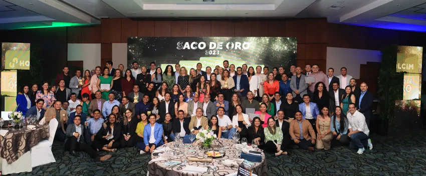 Foto oficial saco de oro