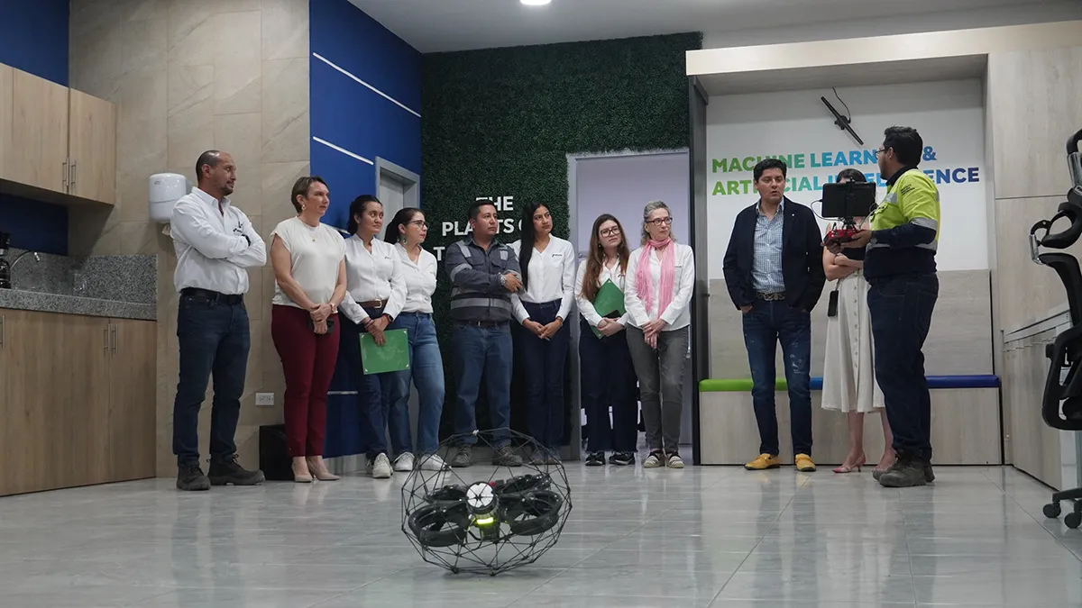 puntos verdes azules