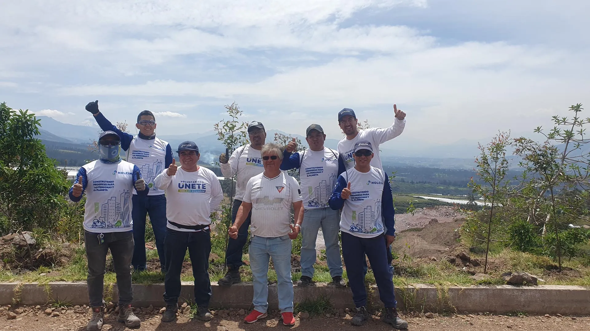 Reforestación en Pifo
