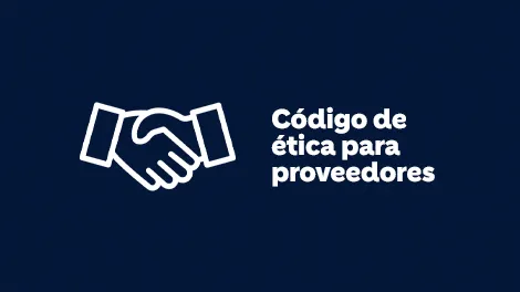 he código de ética proveedores